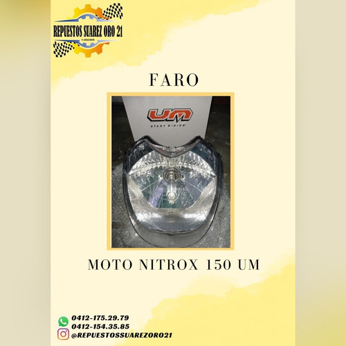 Imagen 2 de 2 de Faro Nitrox Um Original