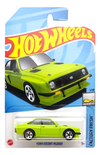 Hot Wheels Carro Ford Escort Rs 2000 Original Coleccionable