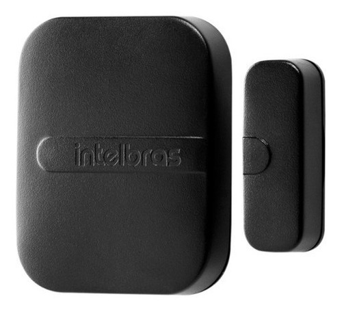 Sensor Intelbras De Abertura Sem Fio Preto Xas Smart Black 