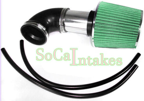 Black Green Intake Kit &filter For 2001-2004 Chrysler Se Ttz