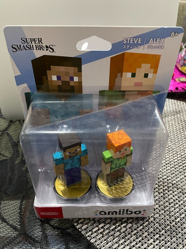 Steve - Alex - Amiibo - Super Smash Bros