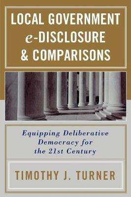 Libro Local Government E-disclosure & Comparisons - Timot...