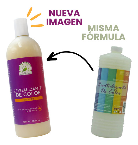 Shampoo Capilar Revitalizante De Color (1 Litro)