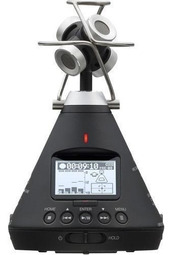 Zoom H3-vr Grabadora E Interfaz De Sonido Ambisonico Color Negro