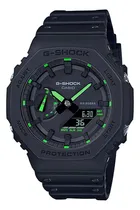 Comprar Reloj Casio Ga-2100 G-shock Resistente Golpes Sumergible Color De La Malla Negro Color Del Bisel Negro Color Del Fondo Negro