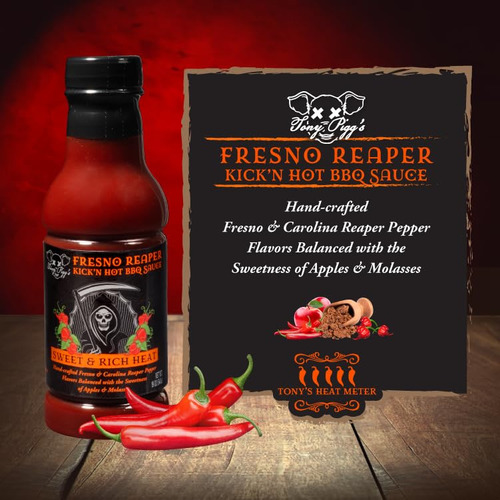 Salsa Picante Para Barbacoa Gran Condimento Alas Tony Piggs