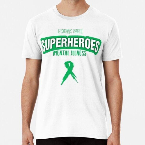 Remera Trabajo Con Superhéroes - Diseño De Conciencia Mental