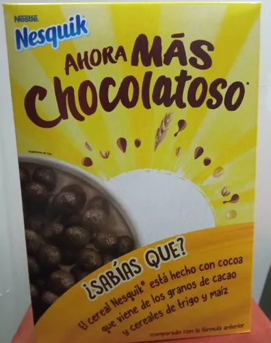 Cereal De Maíz Y Trigo Sabor Chocolate Nesquik Nestle