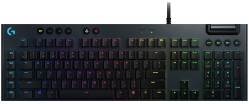 Teclado Gamer Mecánico G815 Logitech Rgb Gl Tactile G-keys