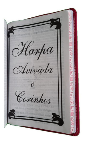 Imagem 4 de 5 de Biblia Jumbo Letra Extra Gigante Com Harpa Corrigida