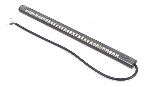 Imagem 4 de 10 de Farol Lanterna Fita Led Traseira Pisca Moto Custom Harley