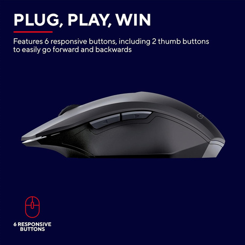 Trust Gaming Gxt 115 Macci - Ratón Inalámbrico