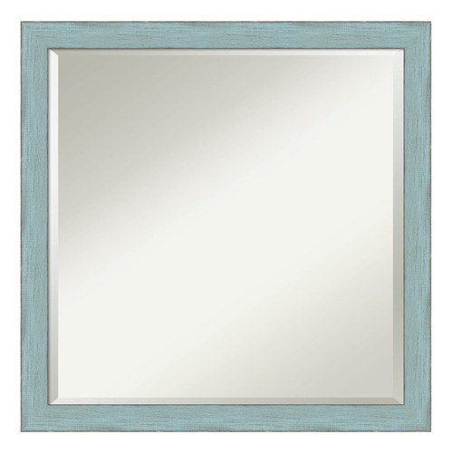 Mirror De Pared De Madera Biselada De Amanti (22.25 X 22.25