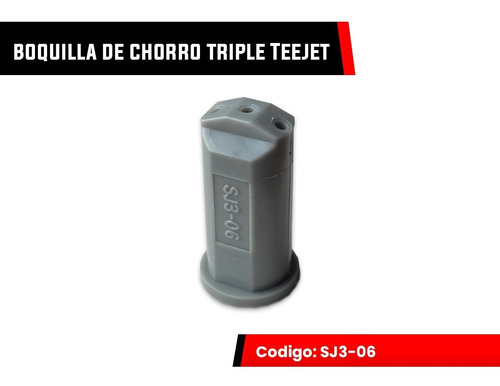 Boquilla Para Abono Liquido Sj3 Teejet 