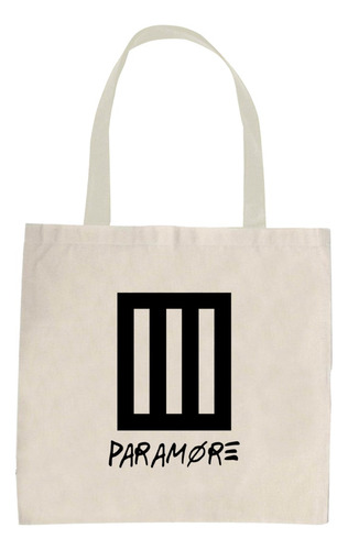 Paramore Logo Tote Bag Bolsa De Manta