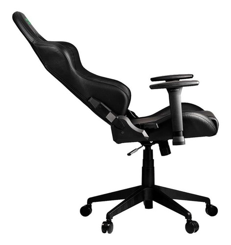 Imagen 5 de 5 de Silla de escritorio Razer Tarok Essential REZ-0001 gamer ergonómica negra con tapizado de cuero sintético