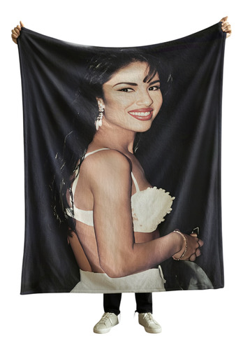 Cobija Frazada Manta Suave Yo Soy La Loca De Los Perros Selena Quintanilla Frazada Ligera 110x160cm