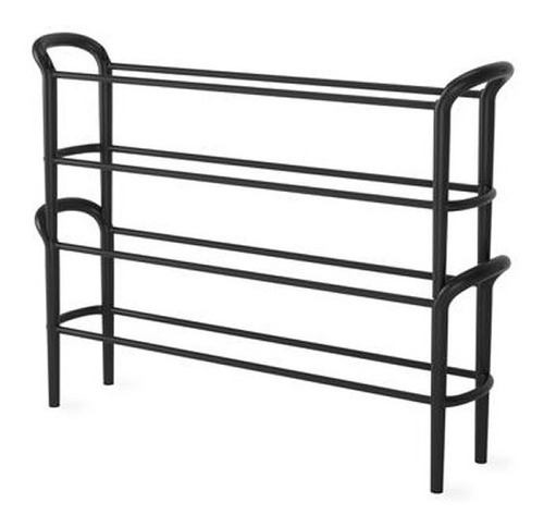Sapateira Umbra para 12 pares, cor preta