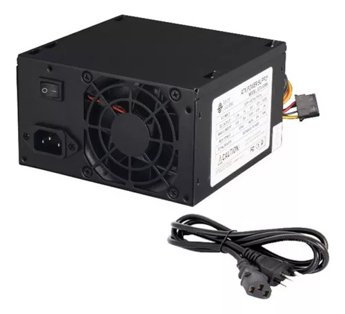 Fuente De Alimentacion Para Pc Computadora Gx-6600 600w Pc Color Negro -  OVERTECH COMPONENTES GAMER - Megatone