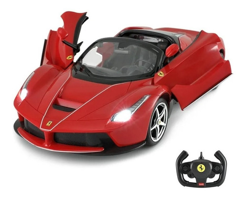 Carro Convencional Control Remoto Rastar Chiron Ferrari 1:14