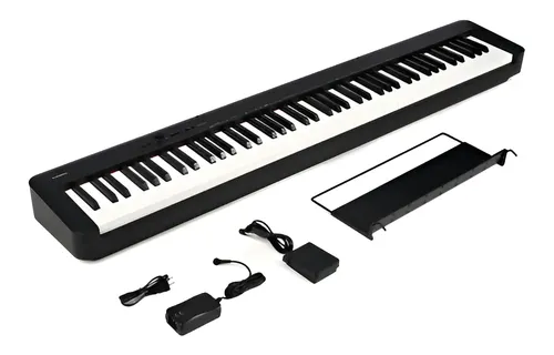 Piano Digital Casio Cdp-s110 88 Teclas Com Pedal E Fonte Voltagem