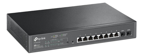 Switch Gigabit Smart 10 Portas (8 Poe) Tl-sg2210mp Smb