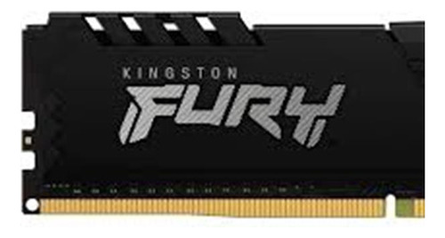 Memoria Ram Kingston Fury Beast Black Ddr4, 3200mhz 16gb Xmp