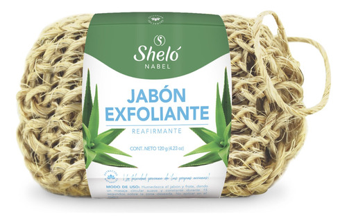 Jabón Exfoliante Artesanal Reafirmante Algas Piel De Naranja