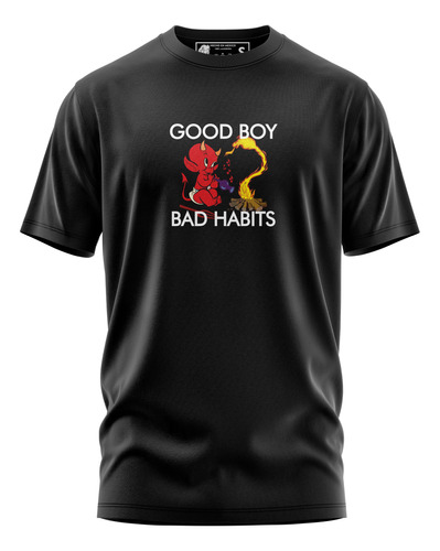 Playera Good Boy Bad Habits Two - Good Boys Club - Htwearmx