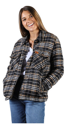 Campera Tartan Dama