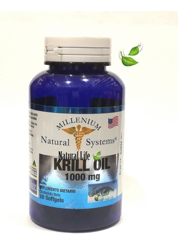 Aceite Krill Oil 1000mg Omega - Unidad a $1567