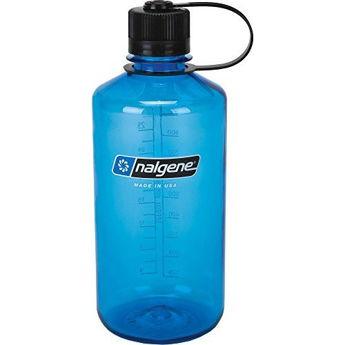 Nalgene Botella De Agua De Boca Estrecha, 1 Cuarto De Galon,