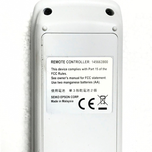 Imagen 3 de 3 de Control Para Proyector Epson Powerlite 145663900