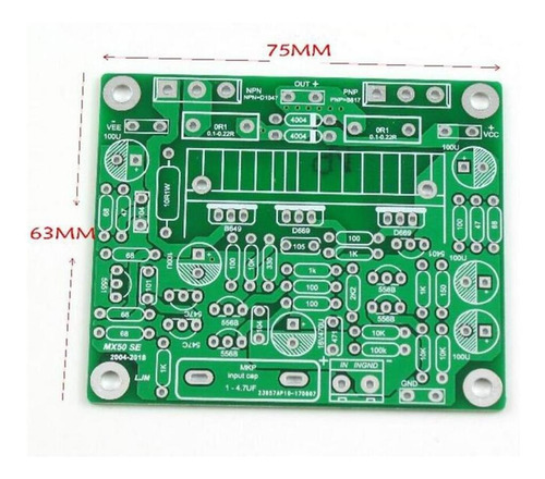 Imagen 4 de 8 de 2x Mx50 Se 2.0 Doble Canal 2x100w Amplificador Potencia