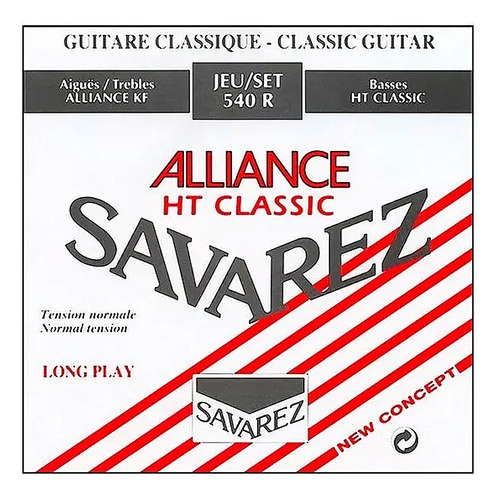 Encordado Cuerdas Guitarra Clasica Savarez Alliance 540