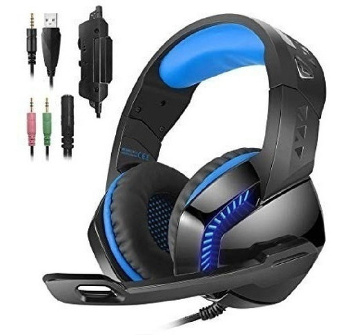 Auriculares Gamer Con Micrófono Phoinikas Surround Ps4 Pc 