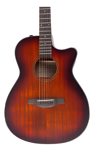 Violao C/ Efeitos Benson Exf500-cfx Tampo Koa Maciço C/ Bag