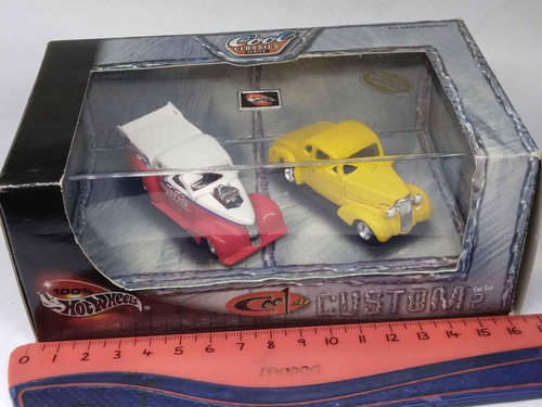 Hotwheels 1/64 Cool Custom Set X 2 Hot Road Sin Abrir.!!