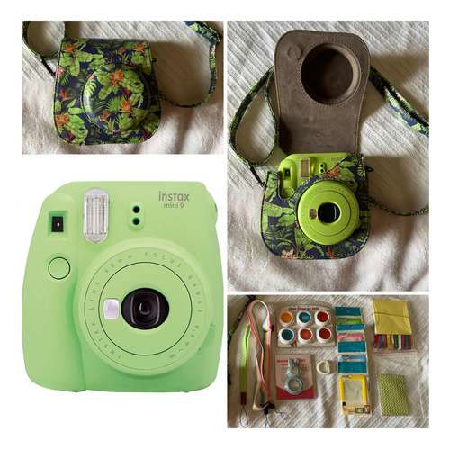 Cámara Instax Mini 9 Con Todos Sus Accesorios