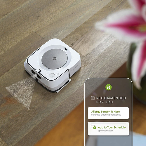 Aspiradora Robótica Irobot, Jet M6 Wi-fi, Con Pulverizador