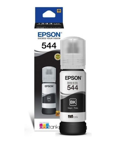 Tinta Epson 544 - 65 Ml - Negro Original