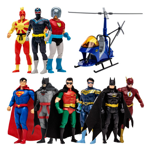 Mcfarlane Toys Dc Super Powers Serie 5, 9 Fig & Whirlybat