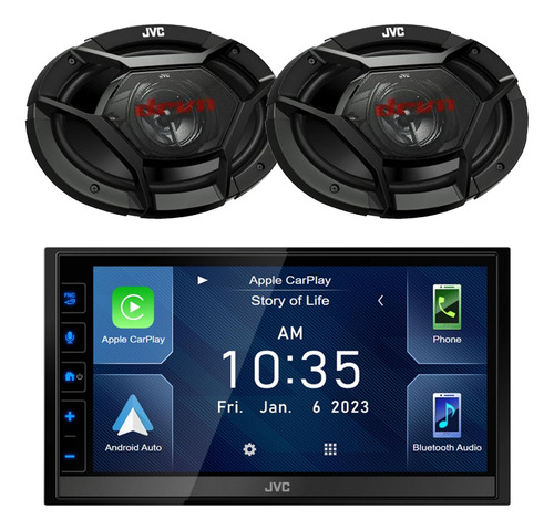 Audio Para Automovil: 6.8  Wvga Monitor Pantalla Tactil Din