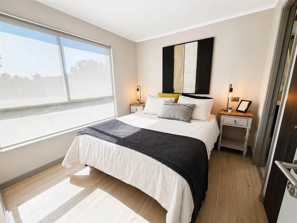 Imagen 2 de 12 de Departamento Arriendo De 1 Dormitorio En Suite Santiago