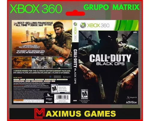 Call Of Duty Black Ops 1 Xbox 360 Original (Mídia Digital) – Games