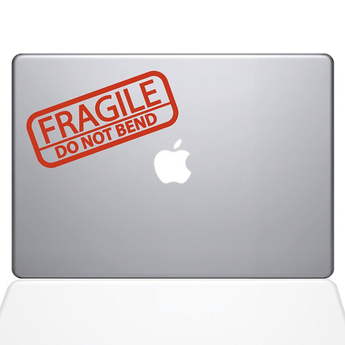 Accesorio Notebook The Decal Guru Fragile Sticker Macbook D