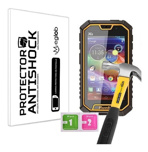 Protector De Pantalla Antishock Runbo X6