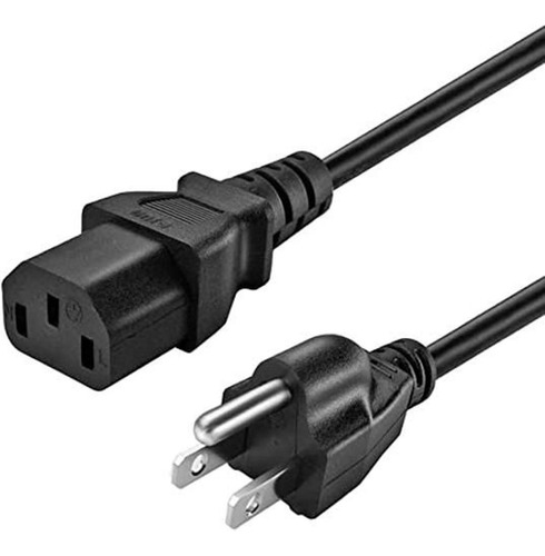 Cable De Alimentación De Ca De 15 Pies Compatible Con