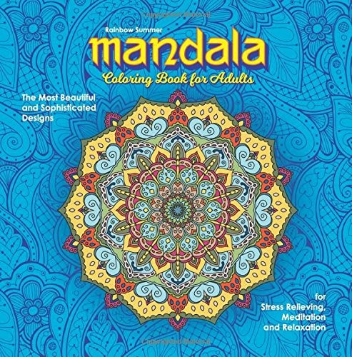 Mandala Coloring Book For Adults 4 Stress Relief Collections