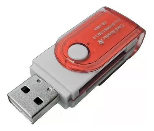 Lector De Memorias Tarjetas Múltiple Ms Micro-mini Sd (usb)